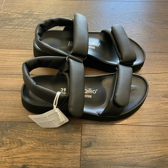 Birkenstock Papillio Black Theda Sandals Size 39 - Picture 2 of 4